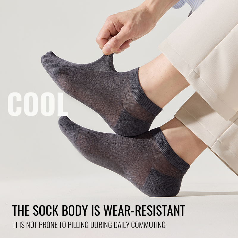 MiiOW Bamboo Short Sock Men No - Silk Sock Bamboo บทวิจารณ์และราคา