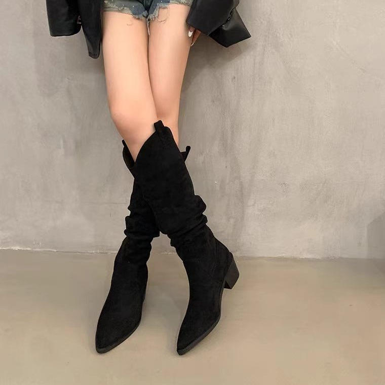 Long boots 2026 French retro c - Knee High Sock Women บทวิจารณ์และราคา
