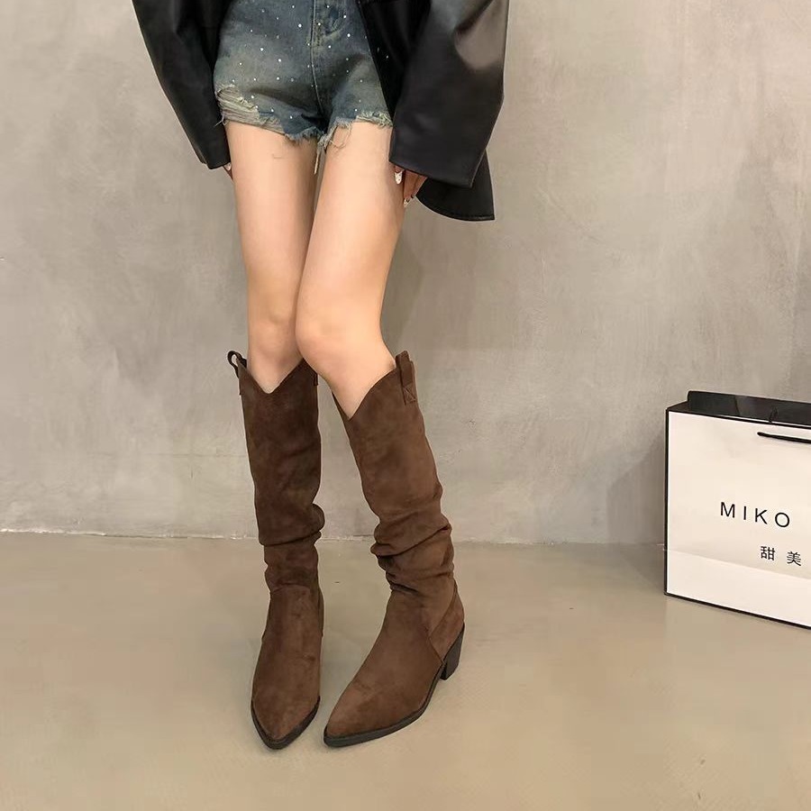 Long boots 2026 French retro c - Knee High Sock Women บทวิจารณ์และราคา