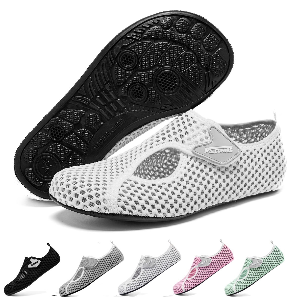 Wide versionoutdoor water shoe - Grip Sock Yoga บทวิจารณ์และราคา