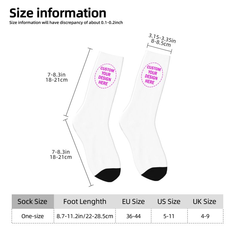 Personalize Custom Photo Logo  - Dress Sock Men บทวิจารณ์และราคา