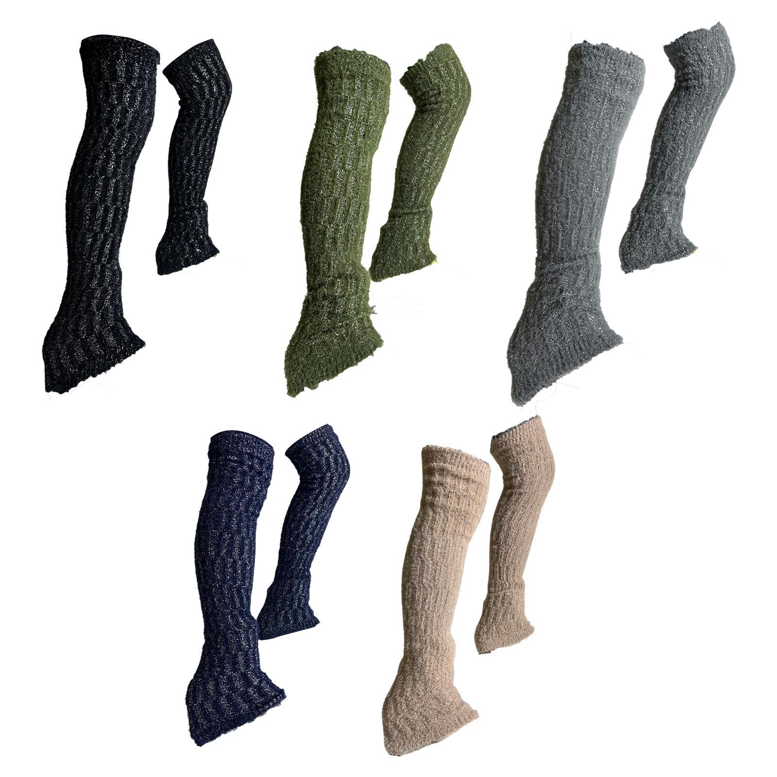 Ice Figure Skating Leg Warmers - Thermal Sock Winter บทวิจารณ์และราคา