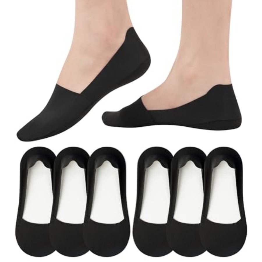 floconssy No Show Socks Womens - Invisibility Sock Loafer บทวิจารณ์และราคา