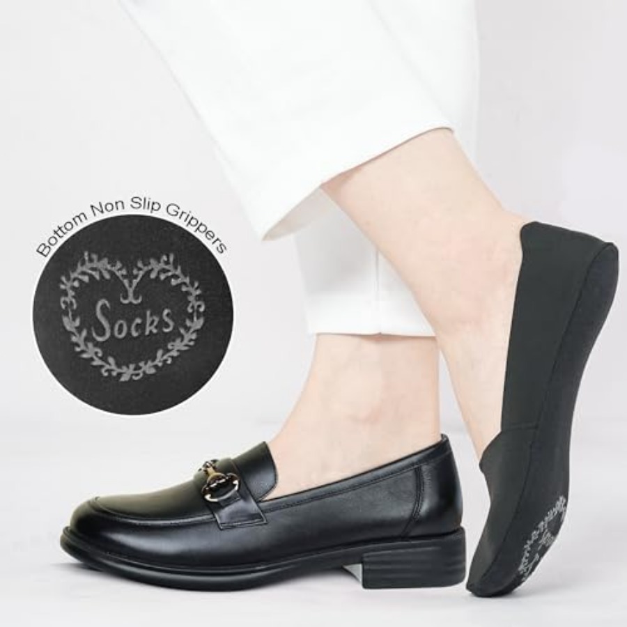 floconssy No Show Socks Womens - Invisibility Sock Loafer บทวิจารณ์และราคา