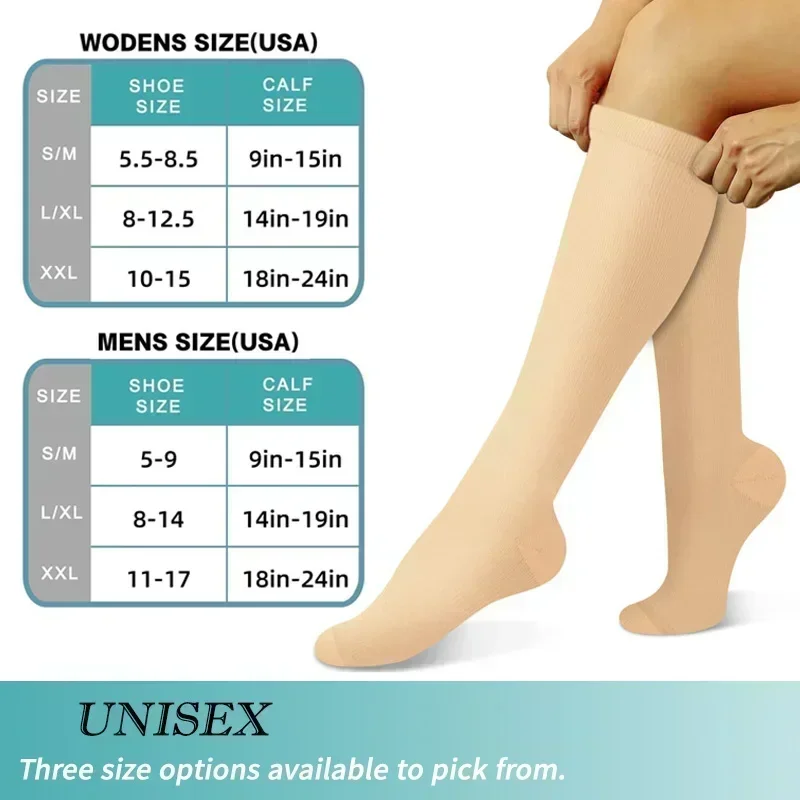1 Pair Women's & Men's Compres - Compression Sock Medical บทวิจารณ์และราคา