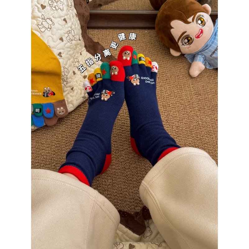 Medium Tube Split Toe Lovely F - Toe Sock Split บทวิจารณ์และราคา