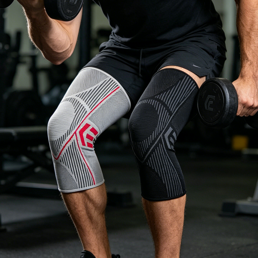 Anti Slip Silicone Knee Brace, - Compression Sleeve Calf บทวิจารณ์และราคา